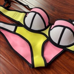 triangle bathing suit. barely ever worn